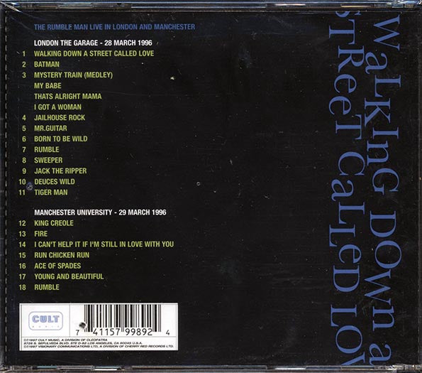 Link Wray - Walking Down A Street Called Love (CD)