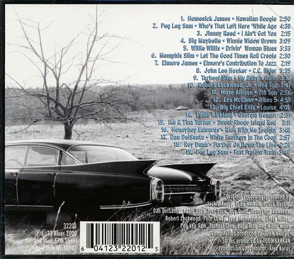 Memphis Slim, Homesick James, Peg Leg Sam, Jimmy Reed, Etc. - Drivin' Blues (CD)