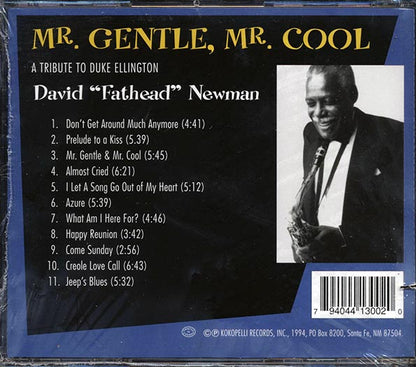 David Fathead Newman - Mr. Gentle, Mr. Cool: A Tribute To Duke Ellington (CD)