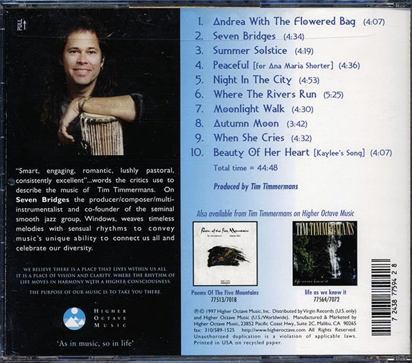 Tim Timmermans - Seven Bridges (CD)