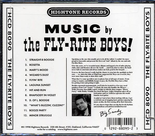 The Fly-Rite Boys - Big Sandy Presents The Fly-Rite Boys (CD)