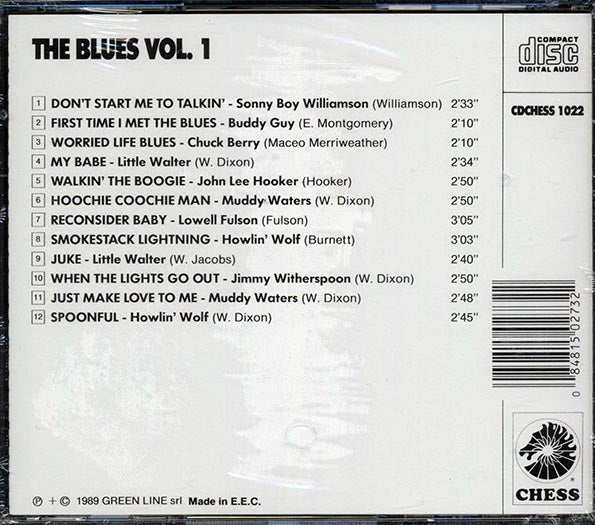 John Lee Hooker, Muddy Waters, Lowell Fulson, Etc. - The Blues Volume 1 (CD)