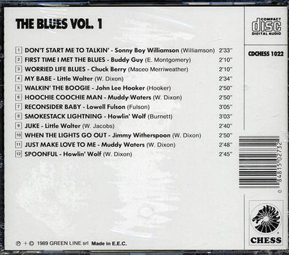 John Lee Hooker, Muddy Waters, Lowell Fulson, Etc. - The Blues Volume 1 (CD)