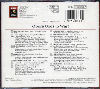 Various - Opera Goes To War (CD)