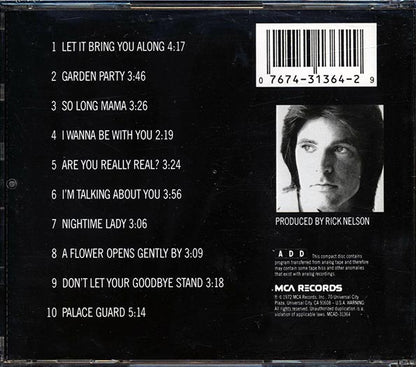 Rick Nelson & The Stone Canyon Band - Garden Party (CD)