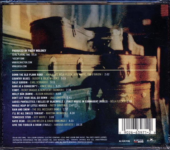 The Chieftains - Down The Old Plank Road: The Nashville Sessions (CD)
