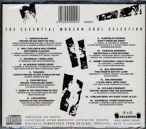 Arnold Blair, Will Collins, Will Power, Daybreak, Etc. - The Essential Modern Soul Selection (CD)