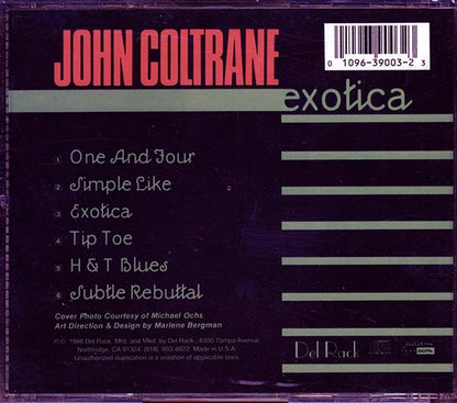 John Coltrane - Exotica (CD)