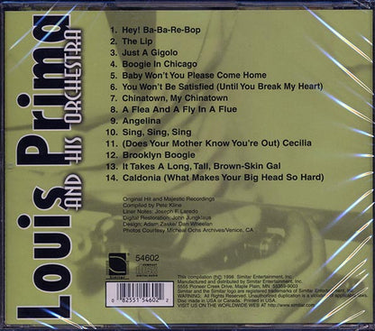 Louis Prima & His Orchestra - Jump N Boogie (CD)