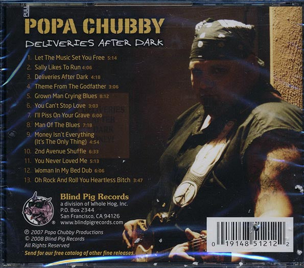 Popa Chubby - Deliveries After Dark (CD)