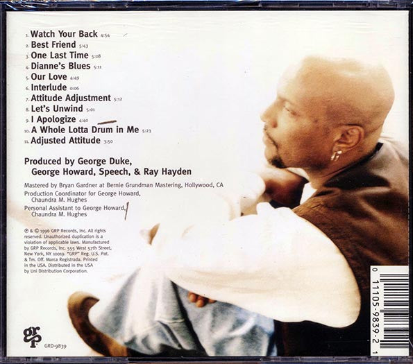 George Howard - Attitude Adjustment (CD)