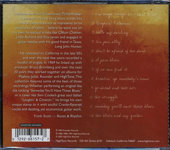 Phillip Walker - The Best Of Phillip Walker: Heritage Of The Blues (CD)