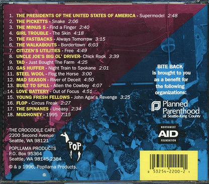 The Picketts, The Minus 5, Girl Trouble, Etc. - Bite Back: Live At The Crocodile Cafe (CD)