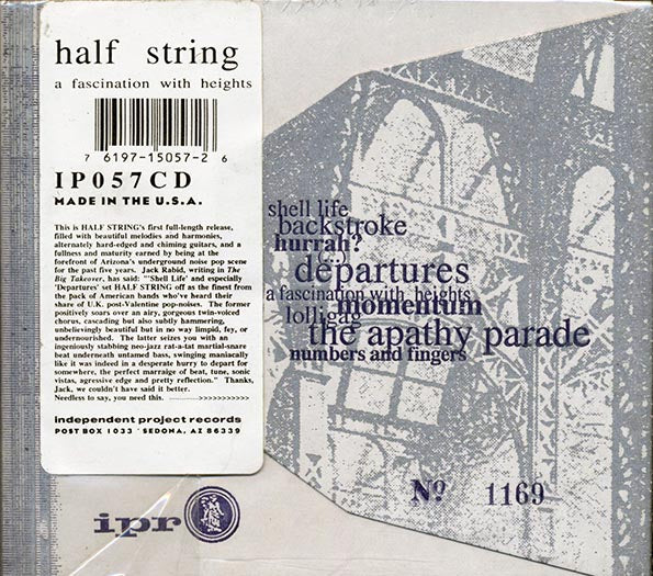 Half String - A Fascination With Heights (CD)