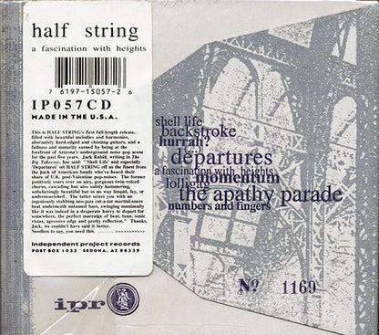 Half String - A Fascination With Heights (CD)