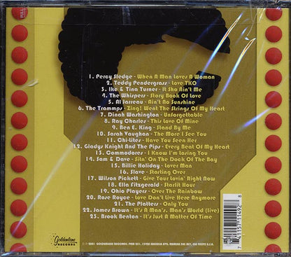 James Brown, Ray Charles, The Whispers, Al Jarreau, Etc. - 23 Essential Soul Masters And Ballads (23 tracks) (CD)
