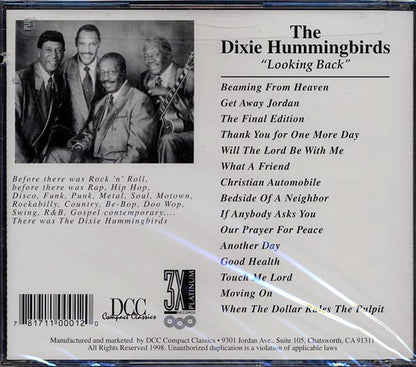 The Dixie Hummingbirds - Looking Back: A Retrospective (CD)