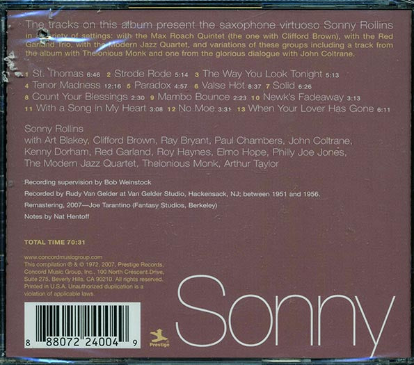 Sonny Rollins - Sonny Rollins (CD)