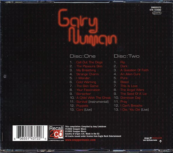 Gary Numan - Dark Wonders (26 tracks) (CD)