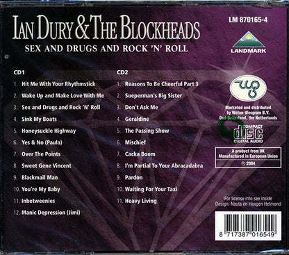 Ian Dury & The Blockheads - Sex And Drugs And Rock N Roll: Greatest Hits (23 tracks) (CD)