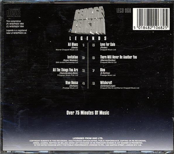 George Benson - Legends (CD)