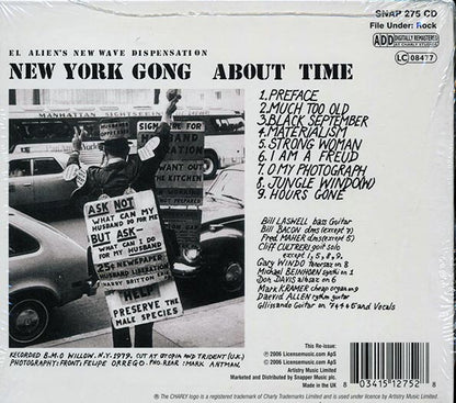 New York Gong - About Time (CD)