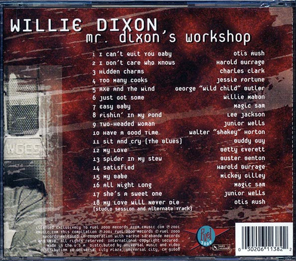 Willie Dixon - Mr. Dixon's Workshop (CD)