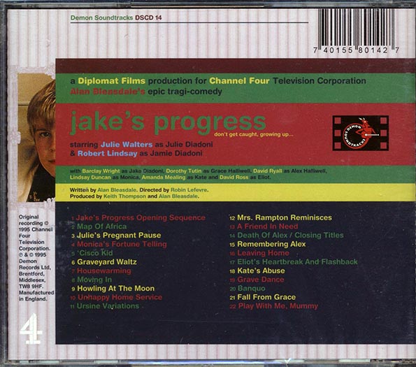 Elvis Costello, Richard Harvey - Original Music From The Channel Four Series Jake's Progress (CD)