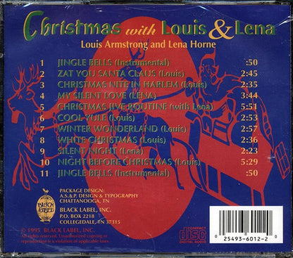 Louis Armstrong, Lena Horne - Christmas With Louis & Lena (CD)
