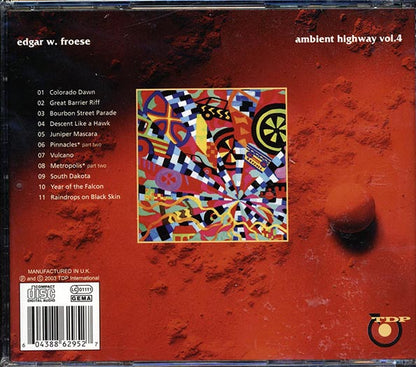 Edgar W Froese - Ambient Highway Volume 4 (CD)