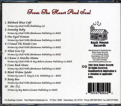 Chick Willis - From The Heart And Soul (CD)