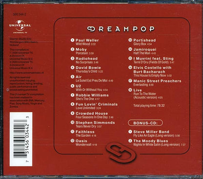 David Bowie, Crowded House, U2, Radiohead, Etc. - Dreampop (CD)