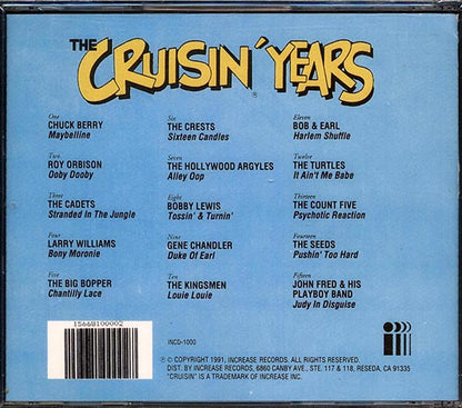 Chuck Berry, Roy Orbison, The Crests, Etc. - The Cruisin' Years (CD)