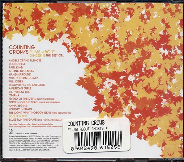 Counting Crows - Films About Ghosts: The Best Of Counting Crows (CD)