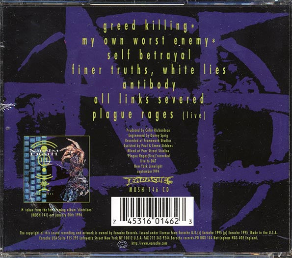 Napalm Death - Greed Killing (CD)