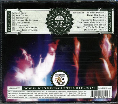 Gary US Bonds - King Biscuit Flower Hour: At The Stone Pony, Asbury Park, NJ (CD)