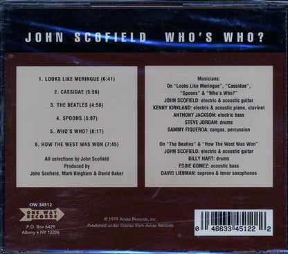 John Scofield - Who's Who (CD)