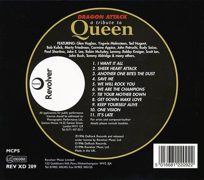 Various - A Tribute To Queen: Dragon Attack (CD)