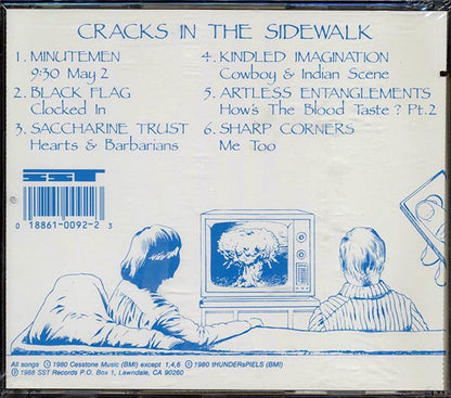 Minutemen, Black Flag, Saccharine Trust, Etc. - Cracks In The Sidewalk (CD)