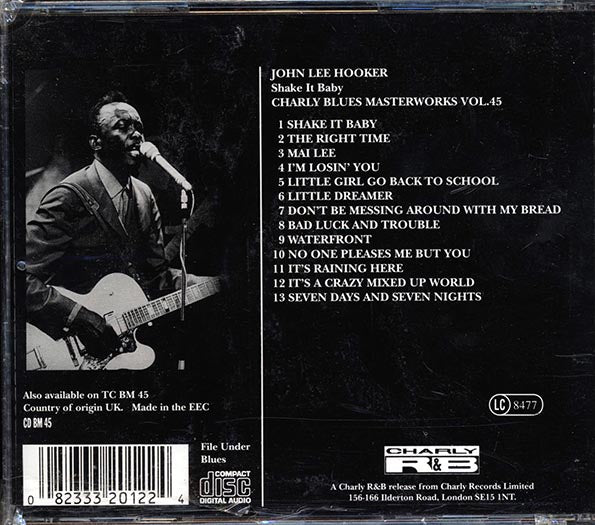 John Lee Hooker - Shake It Baby (CD)