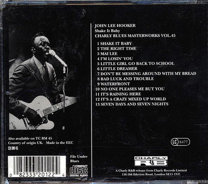 John Lee Hooker - Shake It Baby (CD)