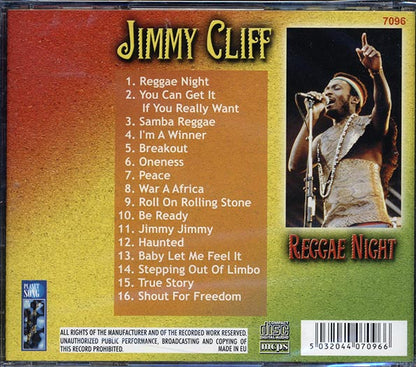 Jimmy Cliff - Reggae Night (CD)