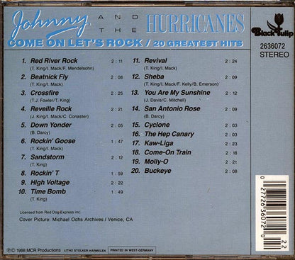 Johnny & The Hurricanes - Come On Let's Rock: 20 Greatest Hits (CD)