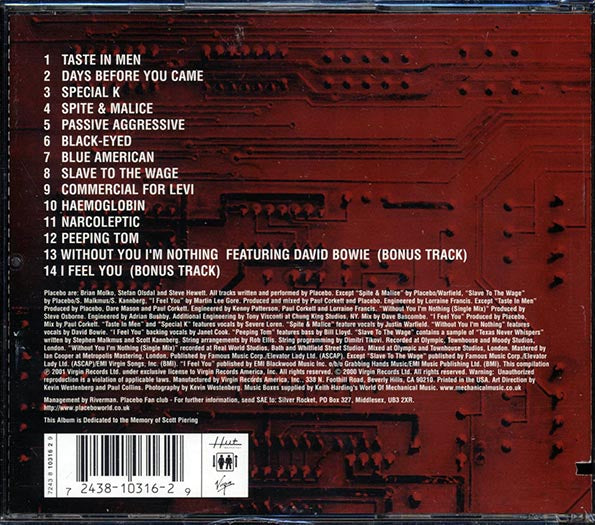 Placebo - Black Market Music (CD)