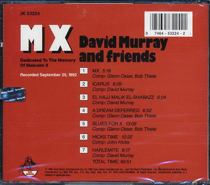 David Murray & Friends - MX: Dedicated To The Memory Of Malcolm X (CD)