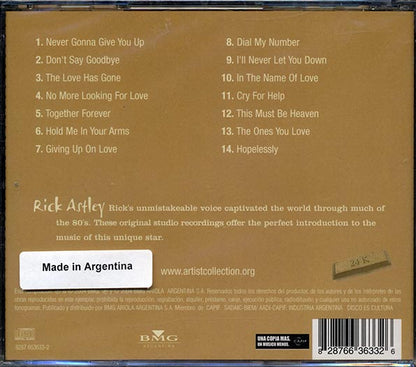 Rick Astley - Artist Collection (CD)