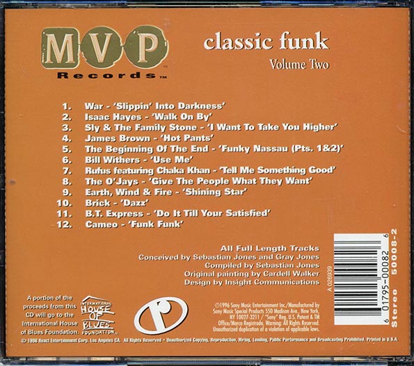 War, Isaac Hayes, Sly & The Family Stone, Etc. - Classic Funk Volume 2 (CD)