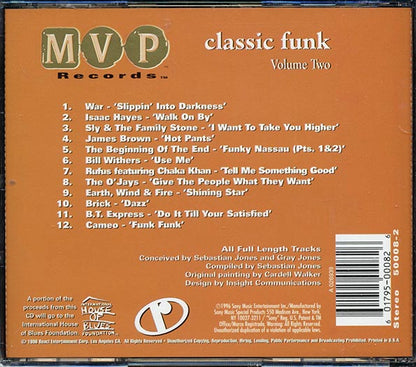 War, Isaac Hayes, Sly & The Family Stone, Etc. - Classic Funk Volume 2 (CD)