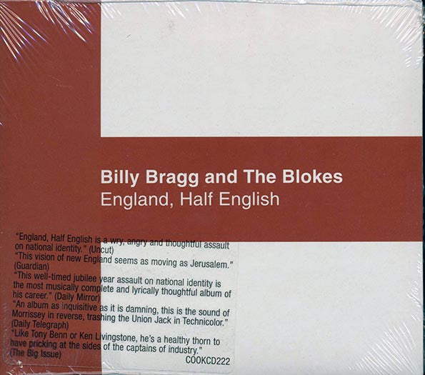 Billy Bragg & The Blokes - England, Half English (CD)