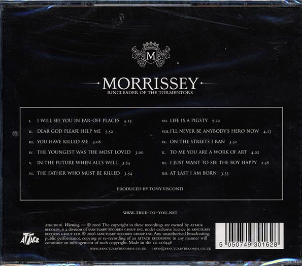 Morrissey - Ringleader Of The Tormentors (CD)